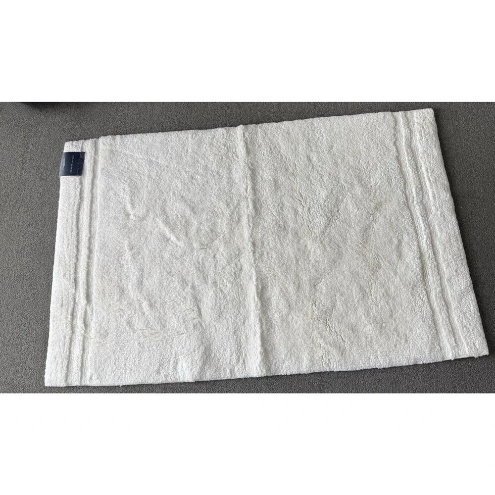 Ralph Lauren Payton Large Bath Rug 27x44” in Parchment NWT